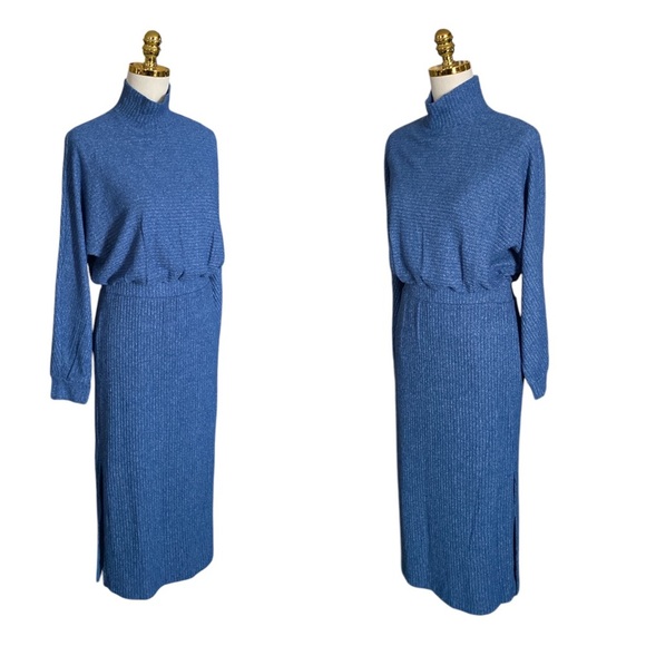 ANTHRO SATURDAY/SUNDAY | Mariah Ribbed Knit Maxi Dress Size M - Picture 6 of 13
